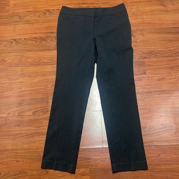 Ann Taylor factory the straight curvy fit in grey size 4 - Picture 2 of 8